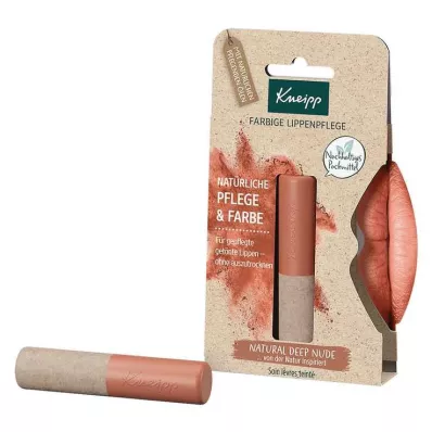 Kneipp gekleurde lipverzorging naturel diep nude, 3,5 g Kneipp gekleurde lipverzorging naturel diep nude, 3,5 g