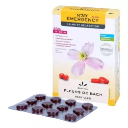 BACHBLÜTEN Nr.39 Emergency plus pastilles, 48 g