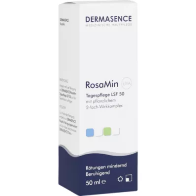 DERMASENCE RosaMin Dagverzorgingsemulsie LSF 50, 50 ml