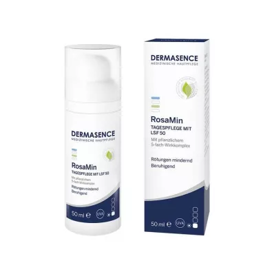 DERMASENCE RosaMin Dagverzorgingsemulsie LSF 50, 50 ml
