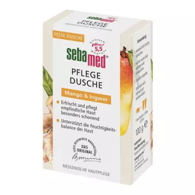 SEBAMED Verzorgende douche met mango &amp; Gember vast, 100 g