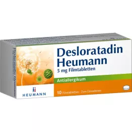 DESLORATADIN Heumann 5 mg filmomhulde tabletten, 10 st