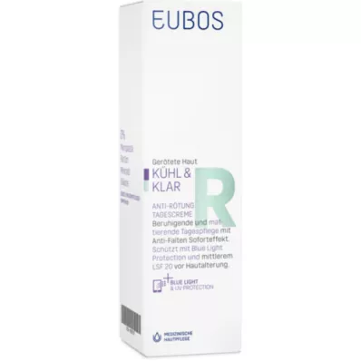 EUBOS KÜHL &amp; KLAR Anti-roodheid dagcrème LSF 20, 40 ml