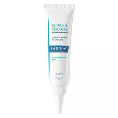 Ducray Keracnyl Glycolzuur + Crème, 30 ml