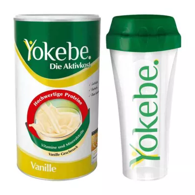 YOKEBE Vanille lactosevrij NF2-poeder startpakket, 500 g YOKEBE Vanille lactosevrij NF2-poeder startpakket, 500 g