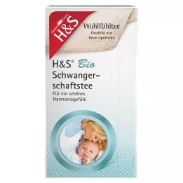 H&amp;S Biologische Zwangerschapsthee Filterzakje, 20X2 g