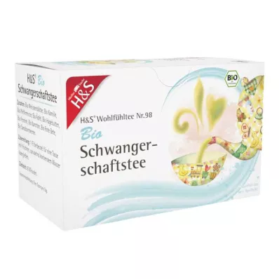 H&S Biologische Zwangerschapsthee Filterzakje, 20X2 g H&S Biologische Zwangerschapsthee Filterzakje, 20X2 g