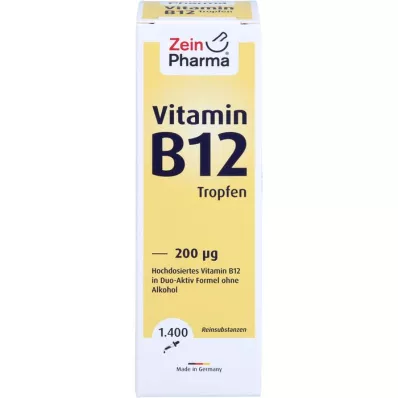 VITAMIN B12 200 μg orale druppels, 50 ml