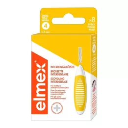 ELMEX Interdentale ragers ISO maat 4 0,7 mm geel, 8 stuks