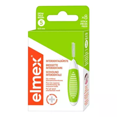Elmex Interd Gru Iso 5 0,8 (8 stuks) Elmex Interd Gru Iso 5 0,8 (8 stuks)