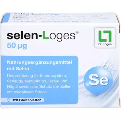 SELEN-LOGES 50 µg filmomhulde tabletten, 120 stuks