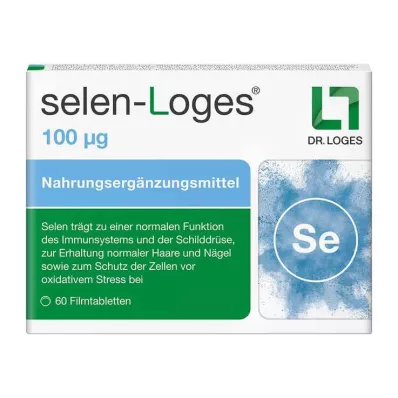 SELEN-LOGES 100 mg filmomhulde tabletten, 60 stuks SELEN-LOGES 100 mg filmomhulde tabletten, 60 stuks