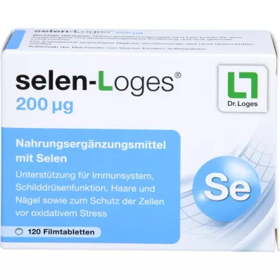 SELEN-LOGES 200 µg filmomhulde tabletten, 120 stuks