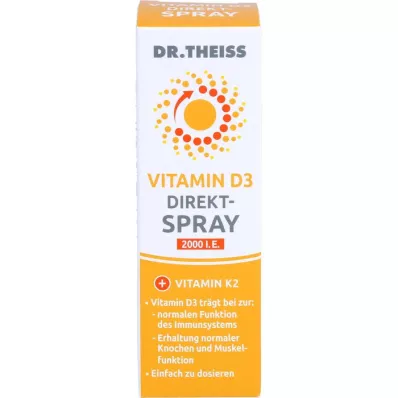 DR.THEISS Vitamine D3 directe spray, 20 ml