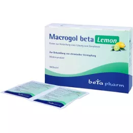 MACROGOL beta Lemon Plv.z.Her.e.Ls.zum Einnehmen, 10 stuks