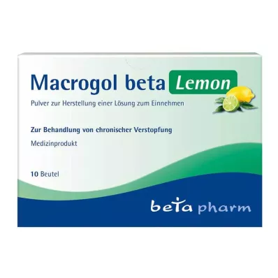 MACROGOL beta Lemon Plv.z.Her.e.Ls.zum Einnehmen, 10 stuks