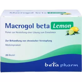 MACROGOL beta Lemon orale oplossing, 20 stuks