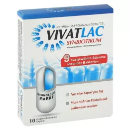 VIVATLAC SYNBIOTIKUM enterische capsules, 10 stuks