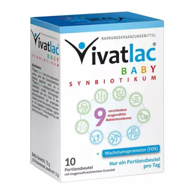 Vivatlac Baby Synbiotische Zak, 10 st Vivatlac Baby Synbiotische Zak, 10 st