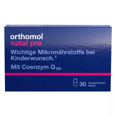 ORTHOMOL Natal pre-capsules, 30 stuks ORTHOMOL Natal pre-capsules, 30 stuks