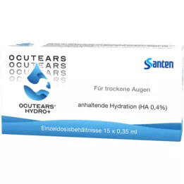 OCUTEARS Hydro+ Oogdruppels Enkelvoudige Dosis Pipetten, 15X0.35 ml