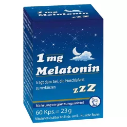 MELATONIN capsules van 1 mg, 60 st