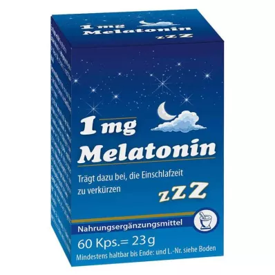 Melatonine 1 mg capsules, 60 st Melatonine 1 mg capsules, 60 st