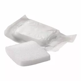 LIGASANO wit verband 1x5x5 cm steriel, 10 stuks