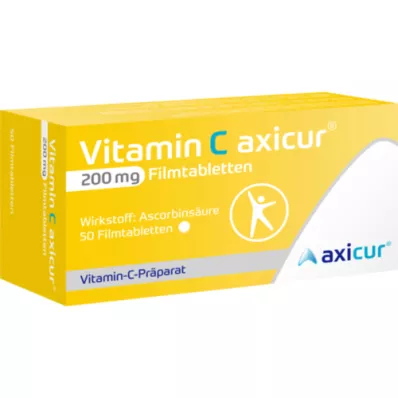 VITAMIN C AXICUR 200 mg filmomhulde tabletten, 50 st