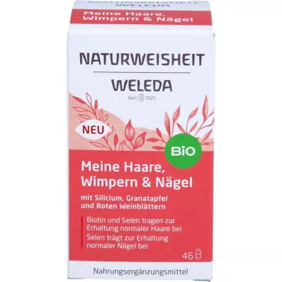 WELEDA Natuurlijke Wijsheid Mijn Haar Wimpers&amp;Nagels Kps, 46 stuks