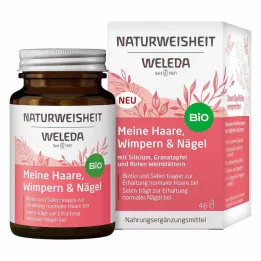 WELEDA Natuurlijke Wijsheid Mijn Haar Wimpers&amp;Nagels Kps, 46 stuks
