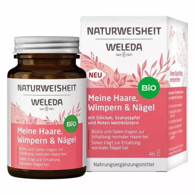 WELEDA Natuurlijke Wijsheid Mijn Haar Wimpers&amp;Nagels Kps, 46 stuks