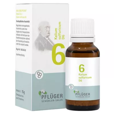[ploeg 6 Kalium sulphuricum D 6 bolletjes, 15 g