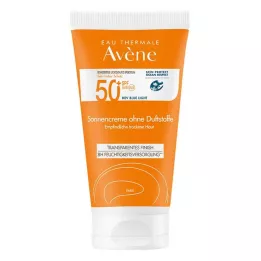 AVENE Zonnecrème SPF 50+ zonder parfum, 50 ml