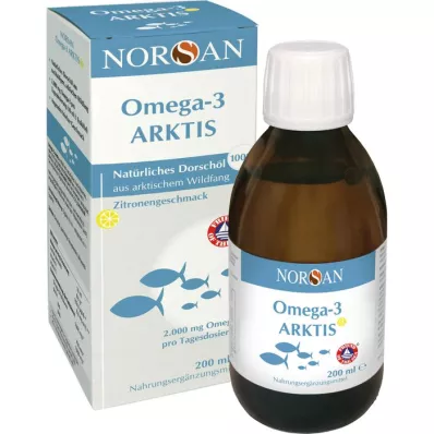 NORSAN Omega-3 Arctic met vitamine D3 vloeibaar, 200 ml