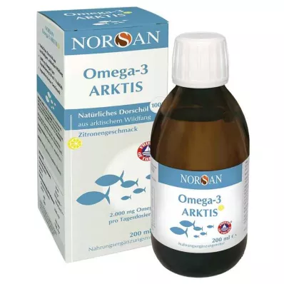 NORSAN Omega-3 Arctic met vitamine D3 vloeibaar, 200 ml