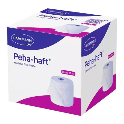 Peha-Haft bevestigingsverband latexvrij 8 cmx21 m, 1 stuk Peha-Haft bevestigingsverband latexvrij 8 cmx21 m, 1 stuk