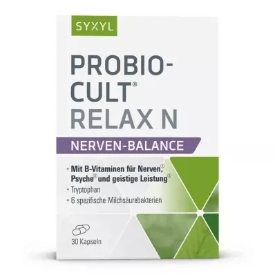 PROBIO-Cult Relax N Syxyl Capsules, 30 stuks PROBIO-Cult Relax N Syxyl Capsules, 30 stuks