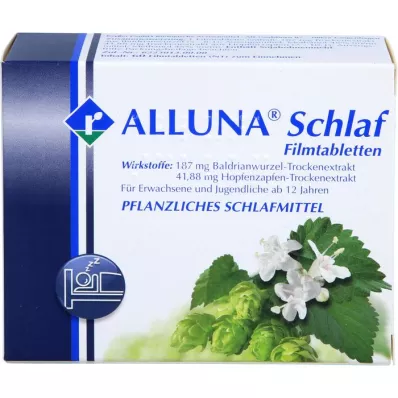 ALLUNA Filmomhulde slaap tabletten, 60 stuks