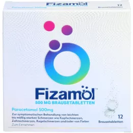 FIZAMOL 500 mg bruistabletten, 12 st