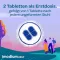 Imodium acuut duo - voor acute diarree met winderigheid, 6 stuks