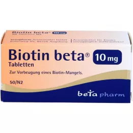 BIOTIN BETA 10 mg tabletten, 50 stuks