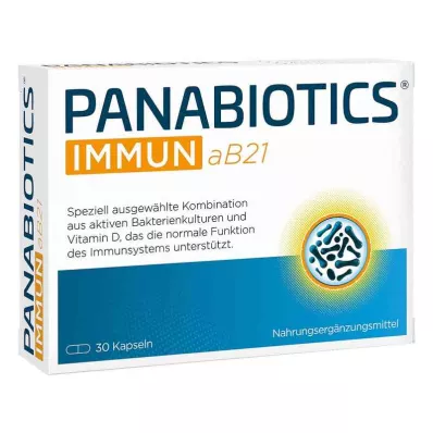 PANABIOTICS IMMUN aB21 capsules, 30 stuks PANABIOTICS IMMUN aB21 capsules, 30 stuks