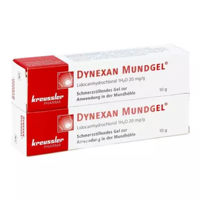 Dynexan mondgel (2x10 g) Dynexan mondgel (2x10 g)