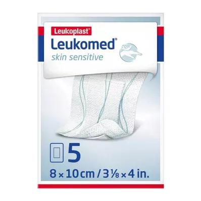 Leukomed® huidgevoelig 8x10 cm, 5 st