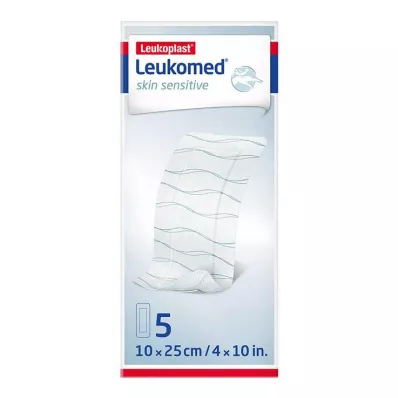 LEUKOMED huidgevoelig steriel 10x25 cm, 5 st LEUKOMED huidgevoelig steriel 10x25 cm, 5 st