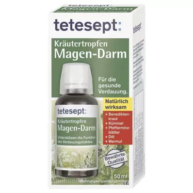 TETESEPT Kruiden druppels maag-darm, 50 ml TETESEPT Kruiden druppels maag-darm, 50 ml