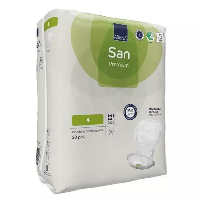 Abena San 4 Premium inzetstuk, 30 stuks Abena San 4 Premium inzetstuk, 30 stuks