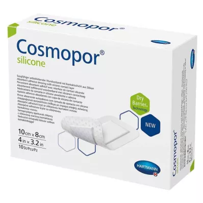 Cosmopor® siliconen wondverband 8x10 cm, 10 st Cosmopor® siliconen wondverband 8x10 cm, 10 st