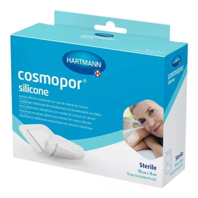 Cosmopor siliconen wondverband 8x10 cm, 5 st